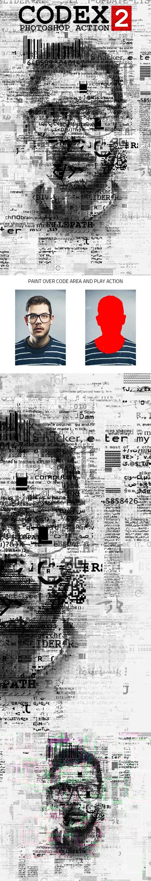 Codex2 Action,极品PS动作-图文混叠(第二版)